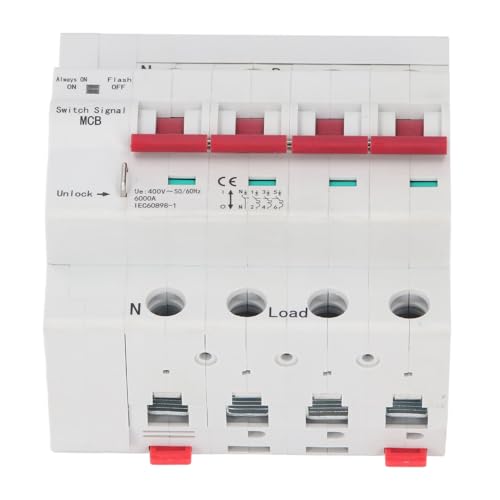 Disjoncteur intelligent 400V 4P avec suivi de consommation en temps réel