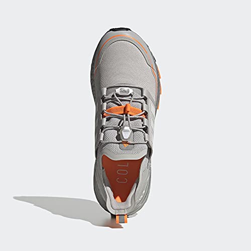 Image of adidas Fluidflow Women's Running Shoes, Grey Two Footwear White Signal Orange, 7 US