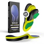 Bukihome Achilles Tendonitis Insoles - Orthotic Heel Cups & Heel Cushion Inserts for Flat Feet, Achilles Tendinitis, Heel Pain Relief Shock Absorbing Insoles (XL: Women's 9.5-12, Men's 10-12.5)