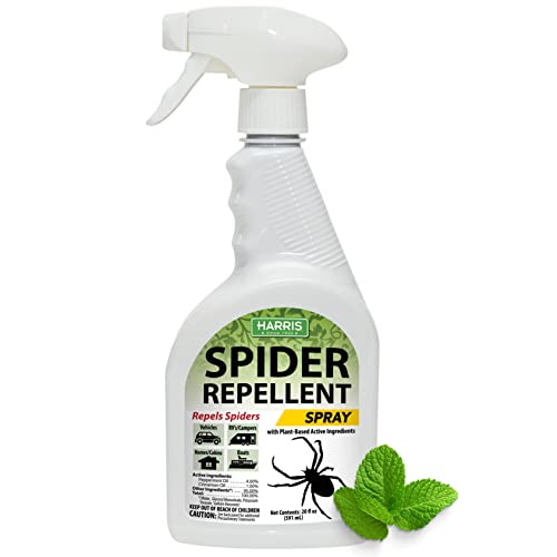 Harris Spider Repellent Spray, 20oz for House Indoor and Outdoor Use