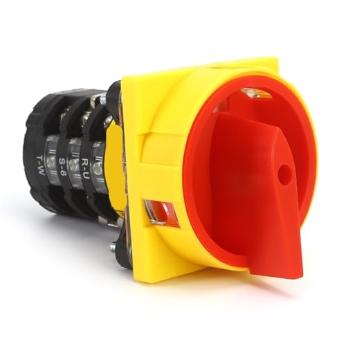 Interrupteur à came triphasé SZW25-64D/3GS inverseur de source 25 A - 5