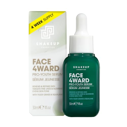 Shakeup Cosmetics Face 4Ward, Men's Pro-Youth Anti-Ageing Face Serum - 30ml