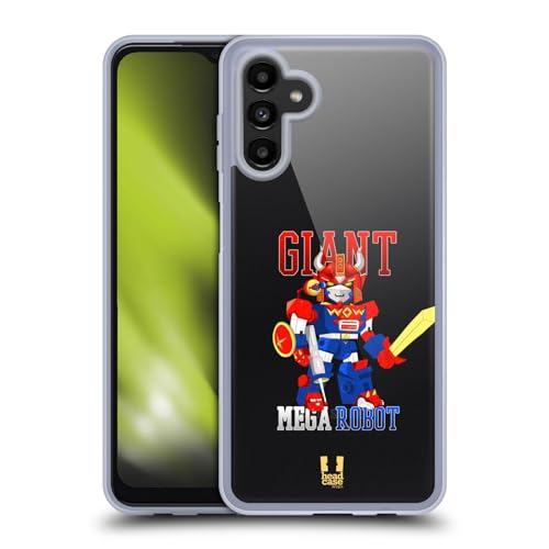 Head Case Designs Mega Robot Cute Giant Robots Gel Case [Military Grade Protection] Compatible with Samsung Galaxy A13 5G (2021)