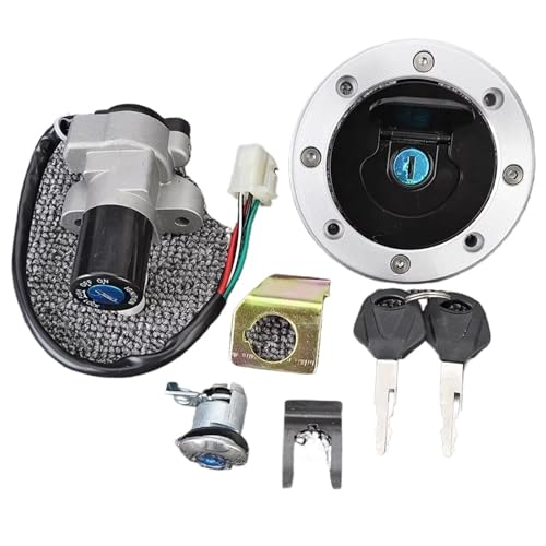 Interruptor de encendido Suzuki GS500 y kit de llaves de cerradura para moto de 2002 a 2010