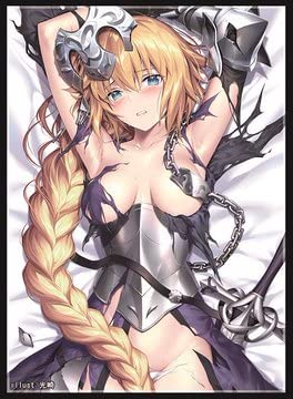 Fate FGO ジャンヌダルク　光崎　フレシア　スリーブ Amazon.co.jp: フレシア スタンダードサイズカードスリーブ