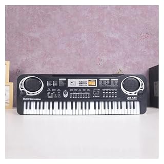 Électronique clavier Piano 61 Touches Noir Musique Numérique Clavier Électronique Clavier Électrique Piano Instrument De Musique - Les Beatles, Paul McCartney, John Lennon, RIngo Starr, George Harrison Électronique clavier Piano 61 Touches Noir Musique Numérique Clavier Électronique Clavier Électrique Piano Instrument De Musique – Image 2