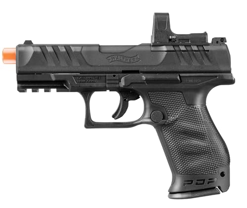 Walther PDP Compact Optics-Ready 6mm BB Pistol Airsoft Gun with RDS8 Red Dot Sight