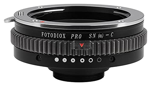Fotodiox Pro Lens Mount Adapter Compatible with Sony A-Mount and Minolta AF Lenses to C-mount Cameras