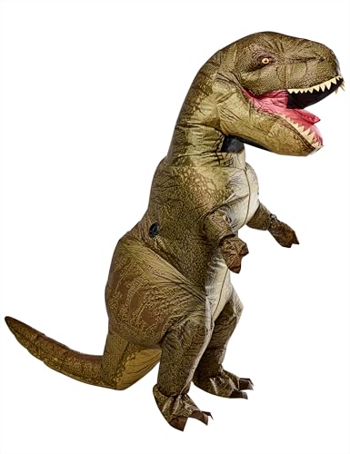 Rubies Jurassic World: T-Rex Inflatable Costume for Adults, Unisex One Size