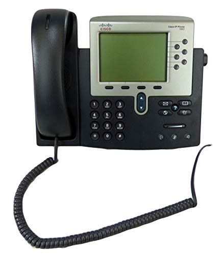 Cisco 7962G Unified VoIP Phone   Silver/Dark Grey (Refurbished) teléfono IP