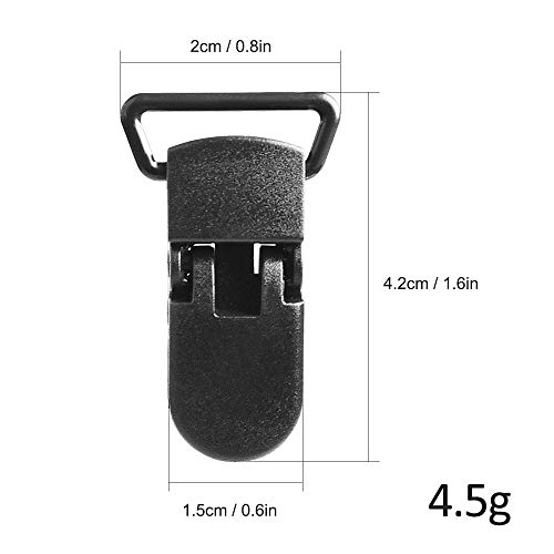 Ajcoflt 30pcs braçadeiras de toldo de lona para camping Ganchos de travamento com mosquetão para aca
