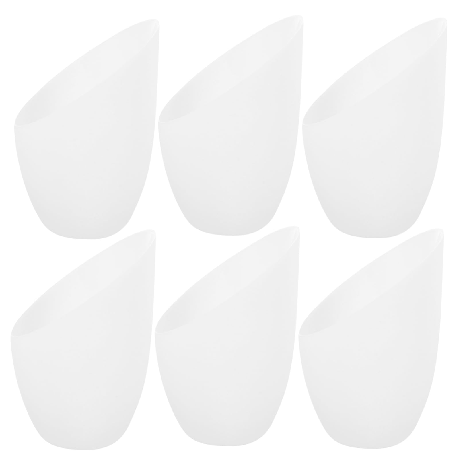 Warmhm 6pcs Lamp Shades Ceiling Replacement for Table Lamps and Floor Lights, Acrylic Material, Easy to Install and Remove, Suitable for Bedroom and Chandeliers