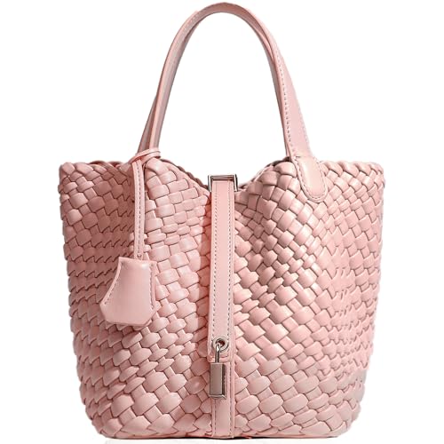 Bolso tipo Tote para Mujer con diseño de cierre y cuero vegano miniatura 1