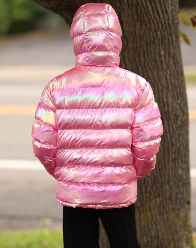 Image of Lovekider 4-12 Years Girls Hooded Puffer Jacket Warmth Padded Winter Coat