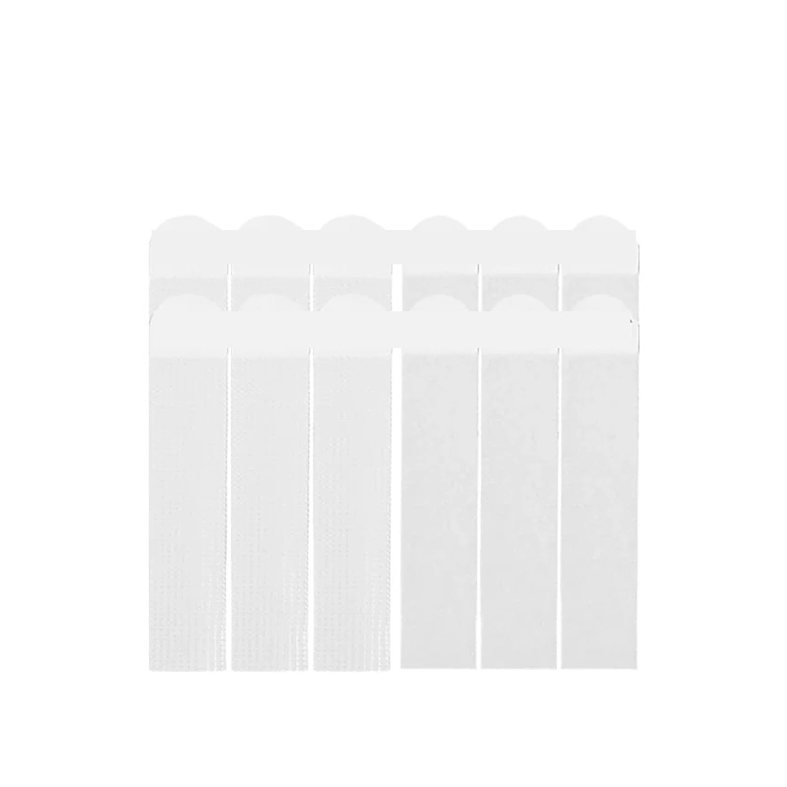 Picture Hanging Strips 60/1Pairs Picture Hanging Strips Wall Hangers Without Nails Removable Damage Free Poster Home White Stickers(6 Pairs)