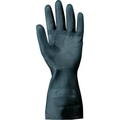 La zappa Guanti da lavoro in Neoprene antiacido h 32 cm Neo Eco (XL)