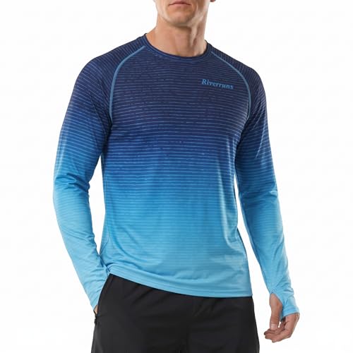 Riverruns Men's UPF 50+ Ice-Cool Quick-Dry Fishing Shirt with Thumbholes - image 1