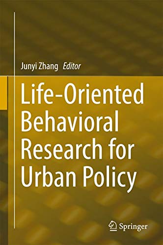 Buy Life-Oriented Behavioral Research for Urban Policy — BookShops.in