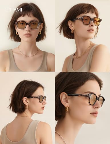 Polarized Sunglasses for Women Acetate Trendy Frame Womens Sunglasses UV Protection Shades4