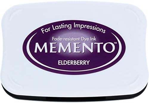 Tsukineko Memento Dye Ink Pad - Tuxedo, 7 x 2 cm