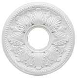 Westinghouse Lighting 7775000 Bellezza Polyurethane Ceiling Medallion, 14-Inch Diameter