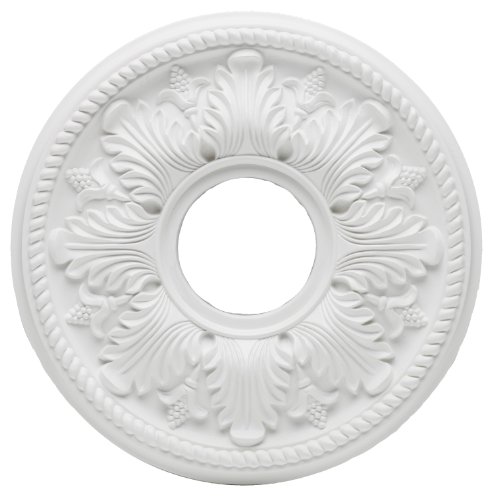 Westinghouse 7775000 Bellezza Polyurethane Ceiling Medallion, 14-Inch Diameter