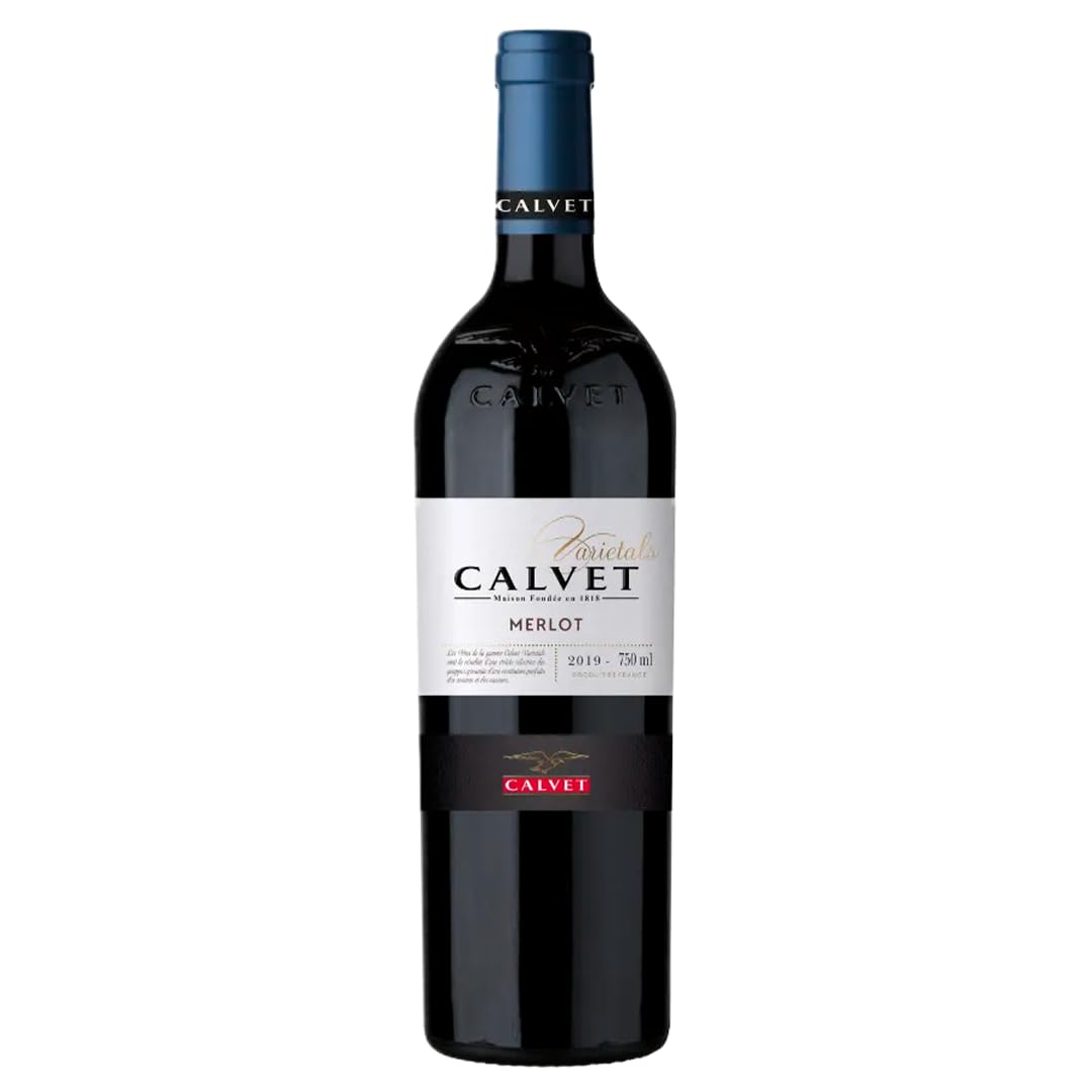 Calvet Varietals - Merlot - Red Wine - 75 cl