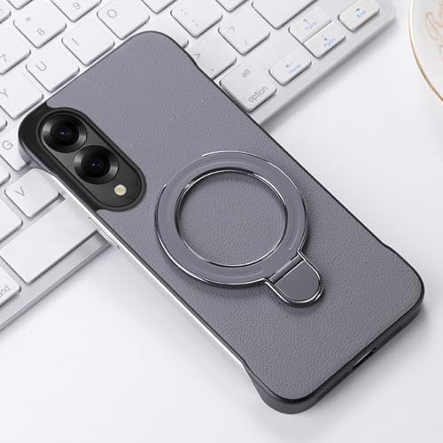 Étui en cuir Galaxy S25 Edge et S24 Plus Ultra avec support pliable