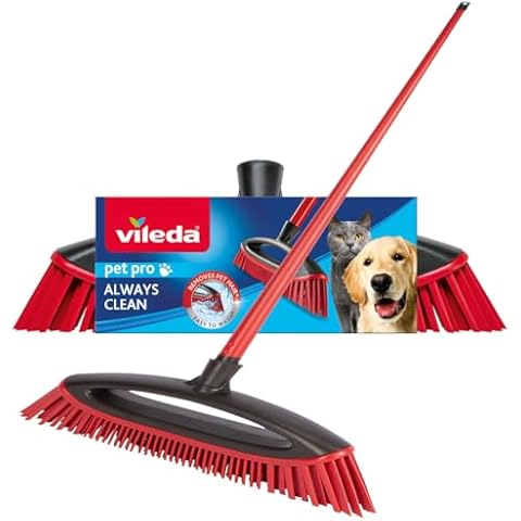 Vileda Pet Pro Broom for Pet Hair Cover
