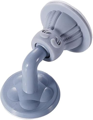 Sbziojhdr Blue Gray Door Stop， Silicone Door Stopper，Anti Collision Protection Self Adhesive Doorstop Wall Protectors(Blue Gray)
