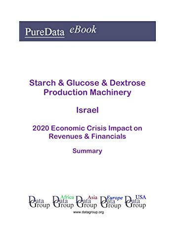Starch & Glucose & Dextrose Production Machinery Israel Summary: 2020 Economic Crisis Impact on Reve