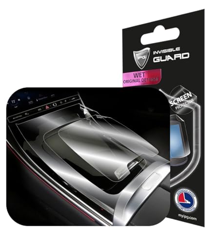 IPG Made for Mercedes Benz 2024-25 C Class Center Console Surface Hydrogel Screen Protector Invisible HD Clear Film Anti Scratch Guard-Smooth/Self-Healing/Bubble for cClassCentCons