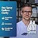 Purity Eyeglass Lens Cleaner Kit - 2 x 8oz and 1 x 2oz Lens Cleaner Spray Bottle + 2 Microfiber Cleaning Cloths - Safe for All Lenses (AR Coated Included), Eyeglasses and Screens - Clear