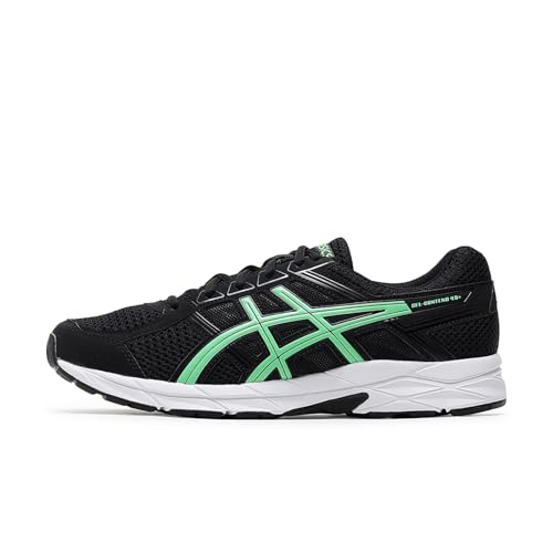 Image of ASICS Men Gel-Contend 4B+ Black /Vital Green Running Shoes