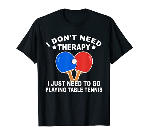 Table Tennis Player Ping Pong Table Tennis T-Shirt
