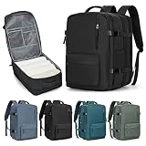 VECAVE Large Travel Carry on Laptop Backpack for Women Men, Expandable Flight Approved Backpack, Wat