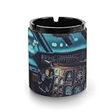 Dimensions : 10 x 7,9 cm. Il est rond. Assez grand pour être placé sur la plupart des comptoirs, bureaux, à la maison et à l'extérieur. Il est largement utilisé pour stocker des bonbons, des pièces de monnaie et d'autres articles.