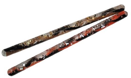 Preisvergleich Produktbild Zauberstab 2-farbig gedreht, 32 cm