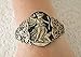 SheekydoodleCreations Goddess Diana Cuff Bracelet, handmade jewelry wiccan pagan wicca witch witchcraft