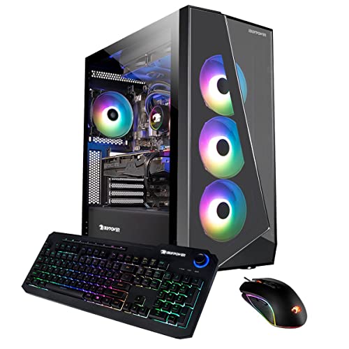 iBUYPOWER Pro �Q�[�~���O PC �R���s���[�^�[ �f�X�N�g�b�v SlateMono 237i (Intel i7-12700KF 3.6GHz�AGeForce RTX 3070 Ti 8GB�A16GB DDR4 RGB RAM�A1TB NVMe