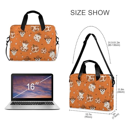 Funda portátil Alaza con estampado calabaza 13-15.6 pulg miniatura 4