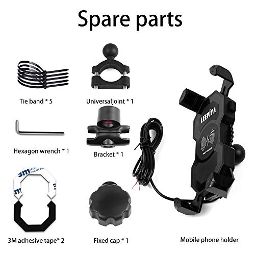 leepiya motorcycle phone mount