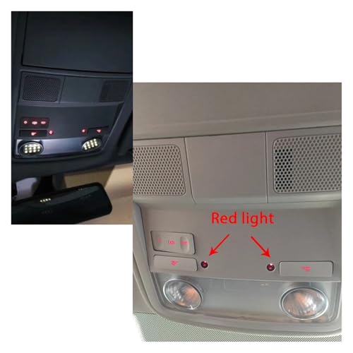Lámparas LED interiores para techo Volkswagen Golf6 Jetta Passat miniatura 5
