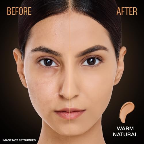 Image of Lakme Forever Matte Longwear Foundation with SPF 15 and Active Niacinamide | Brightens Skin | Long Lasting Matte Finish |Warm Natural,25 ml
