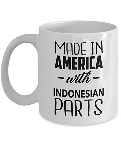 Unique Indonesian Coffee Mug - Crafted in America