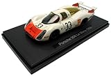 エブロ 1/43 ポルシェ 908 ルマン 1968 #33 ホワイト 完成品