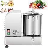 1200/1800 W Hochleistungs-GemüSeschneider, 6/9/15 L Edelstahl-Zerkleinerer, Elektrische GemüSemaschine, Multifunktionale KüChenmaschine FüR Kartoffeln, Zwiebeln Und Karotten,9L