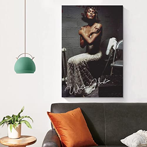 Tableau Whitney Houston impression sur toile haut de gamme - 3