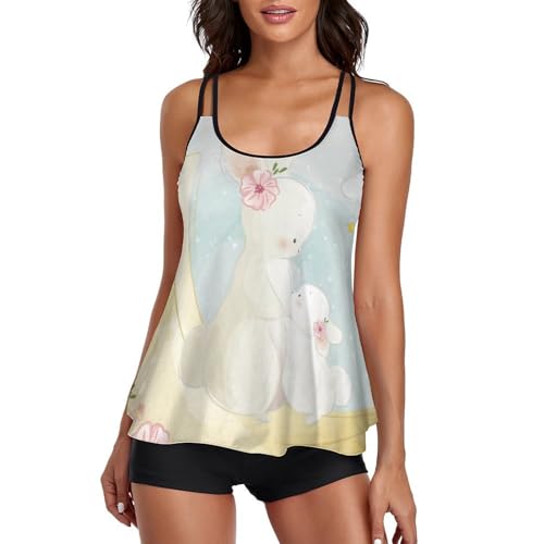 Bikini avec short de garçon pour femme cherchant un maillot de bain couvrant et flatteur