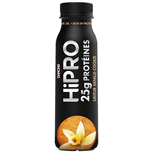 Danone Hipro Boisson Protéinée 0% Mg Saveur Vanille Cookie, 300g Cover